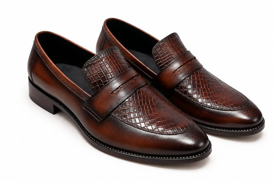 PENNY LOAFER CAFE CROCO