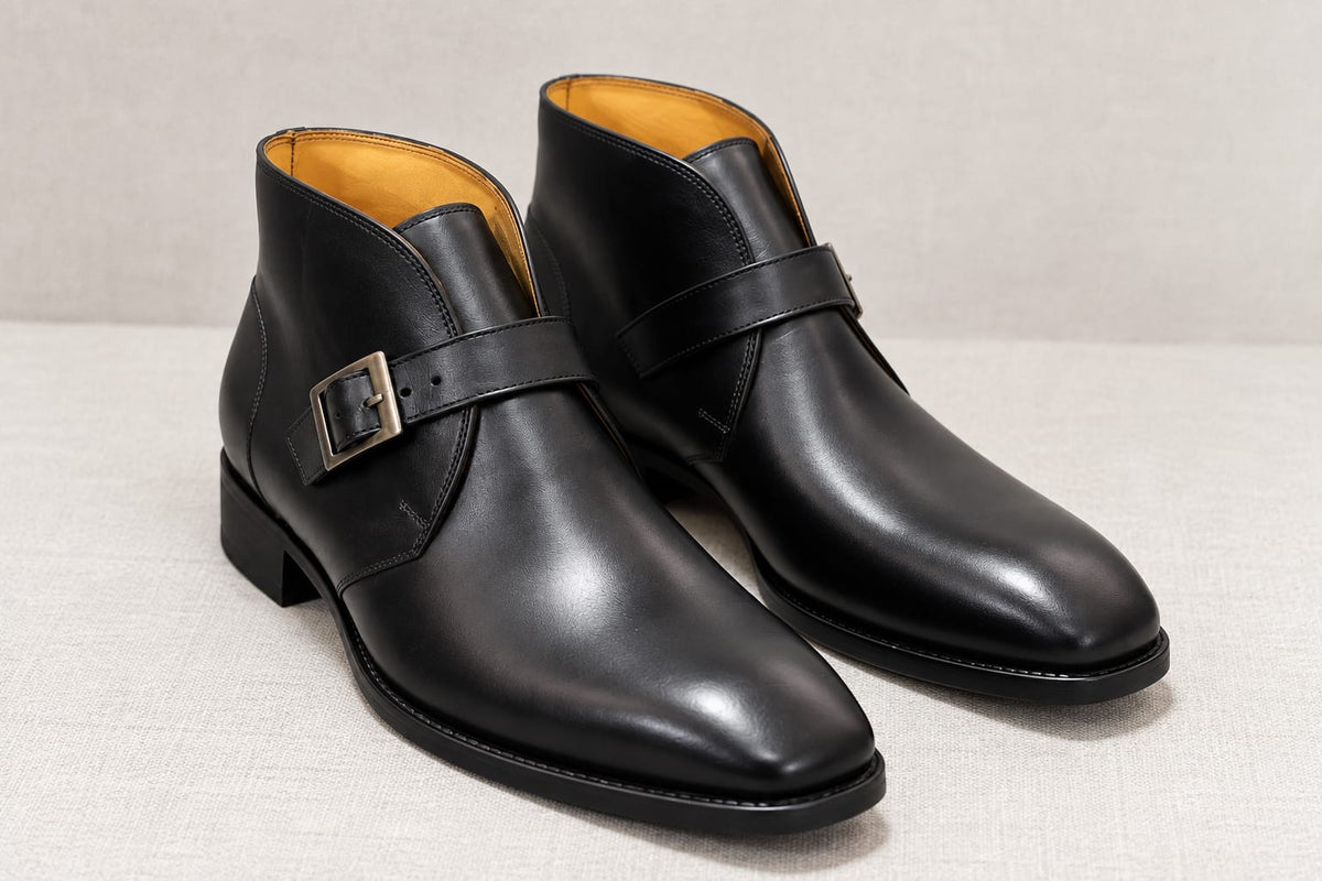 BOTIN SINGLE MONKSTRAP NEGRO