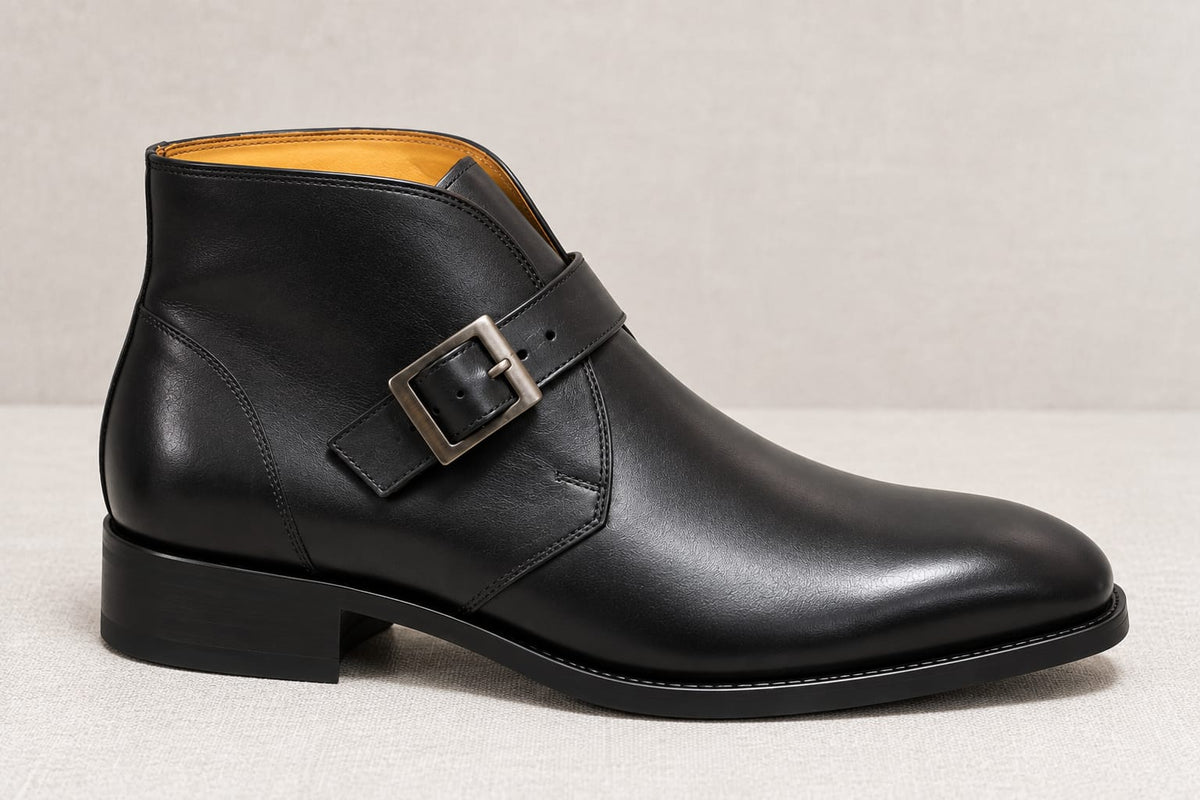 BOTIN SINGLE MONKSTRAP NEGRO