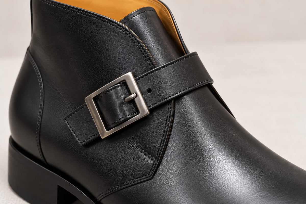 BOTIN SINGLE MONKSTRAP NEGRO