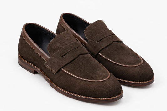 MOCASIN GAMUZA CAFE