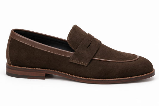 MOCASIN GAMUZA CAFE