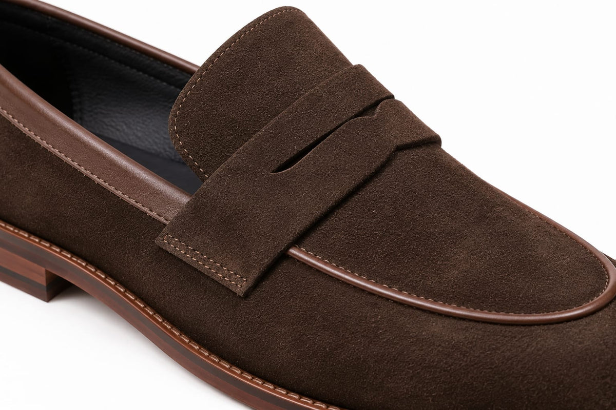 MOCASIN GAMUZA CAFE