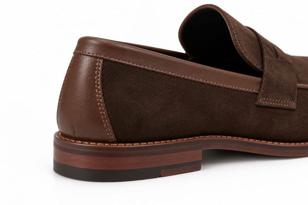 MOCASIN GAMUZA CAFE